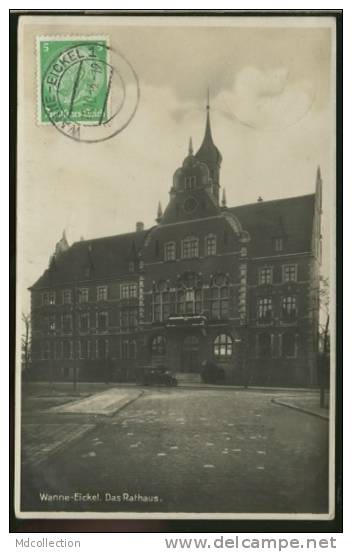 ALLEMAGNE HERNE / Wanne-eickel, Das Rathaus / CARTE STYLE PHOTO - Herne