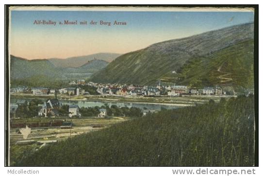 ALLEMAGNE ALF BULLAY / Alf-Bullay A. Mosel Mit Der Burg Arras / CARTE COULEUR - Alf-Bullay