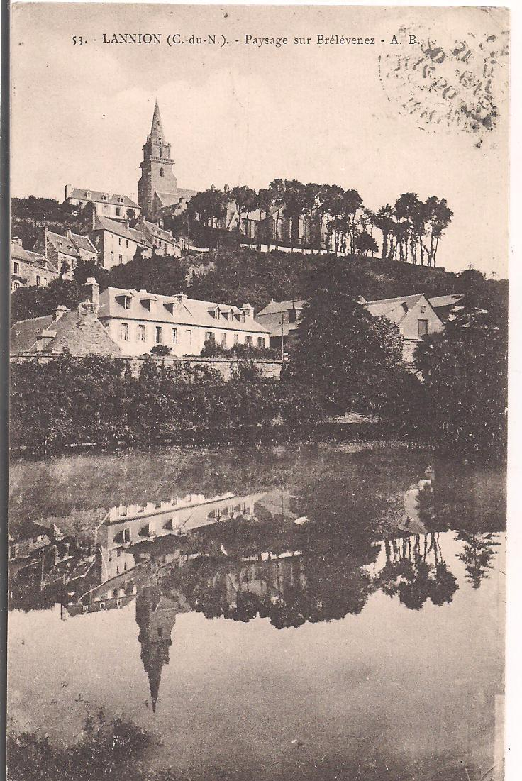 22 - LANNION - Paysage Sur Brélévenez -  Prix Fixe - Lannion