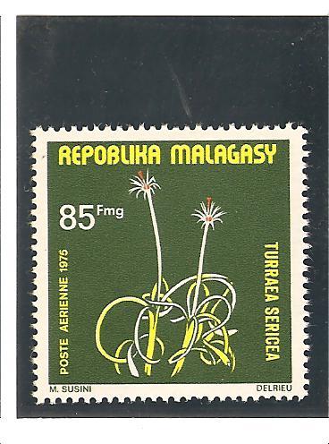 POSTE AERIENNE  FLEURS  N° 155 ** - Madagascar (1960-...)