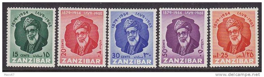 Zanzibar 244-8  *  SULTAN - Zanzibar (...-1963)