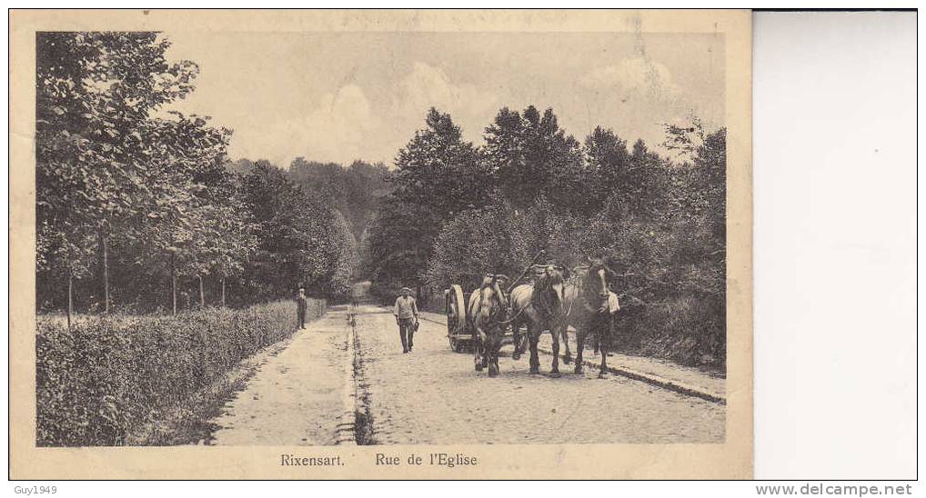 RUE DE L'EGLISE - Rixensart