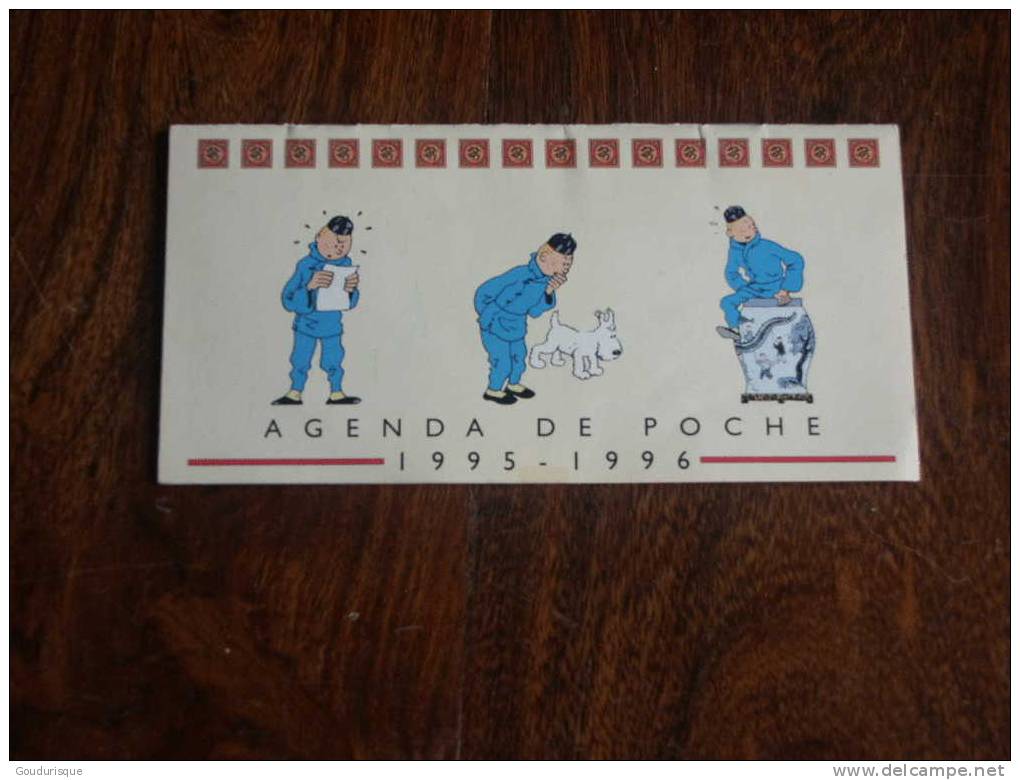 TINTIN  AGENDA DE POCHE   HERGE - Tintin