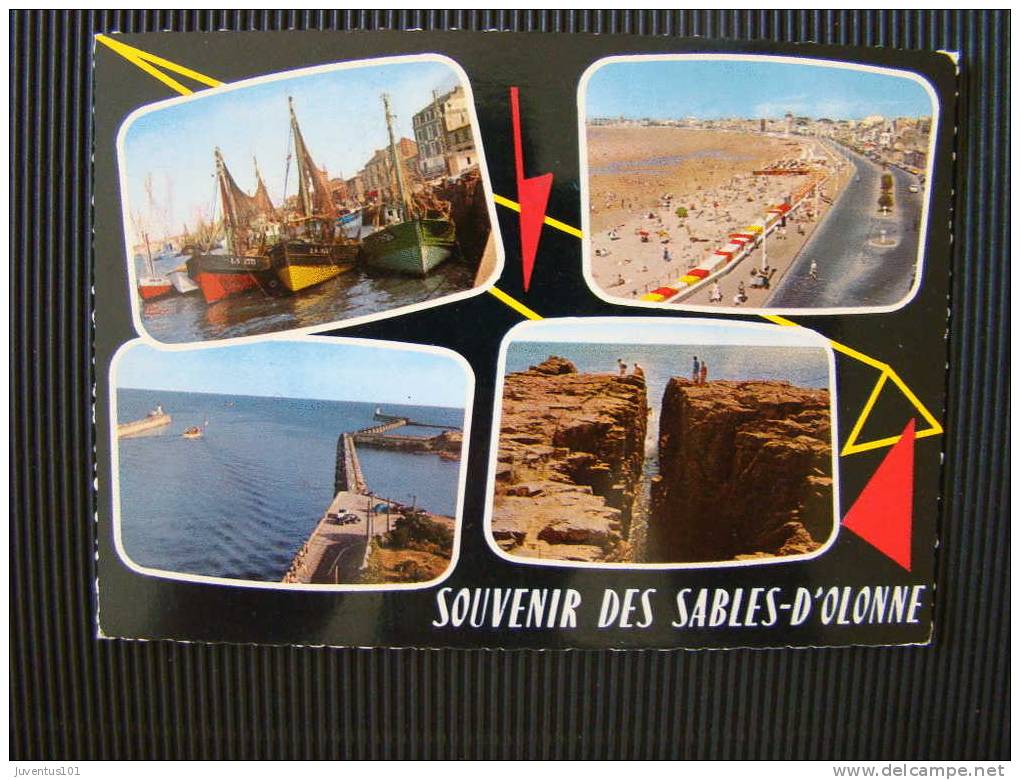 CPSM 85 Souvenir Des Sables D'Olonne - Sables D'Olonne