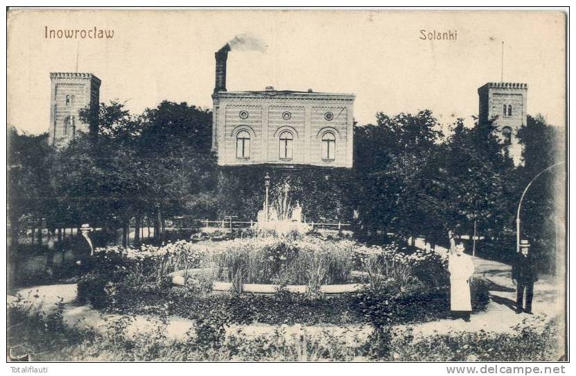 Inowroclaw Solanki Hohensalza Piezces Listowka 13.3.192 Gelaufen Poczta Polowa - Pommern