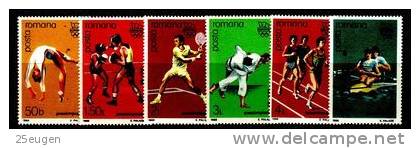 ROMANIA 1988 MICHEL NO 4458-63  MNH - Unused Stamps
