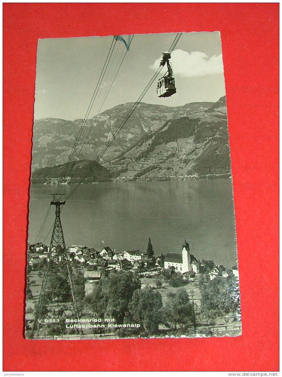 Beckenried Mit Luftseilbahn Nach Klewenalp  -  1948 - Beckenried