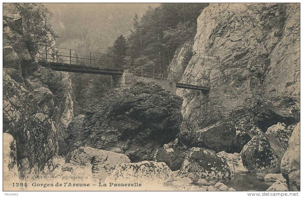 Gorges De L' Areuse - La Passerelle - Autres & Non Classés