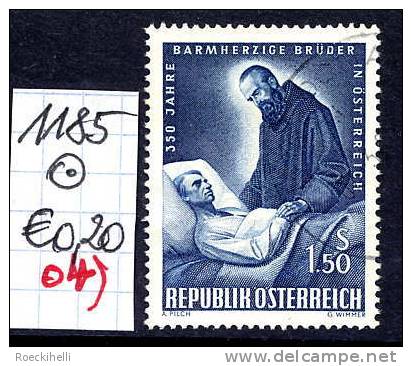 11.6.196 - SM "350 Jahre Barmherzige Brüder In Österreich" -  O Gestempelt   - Siehe Scan (1185o 04) - Gebraucht