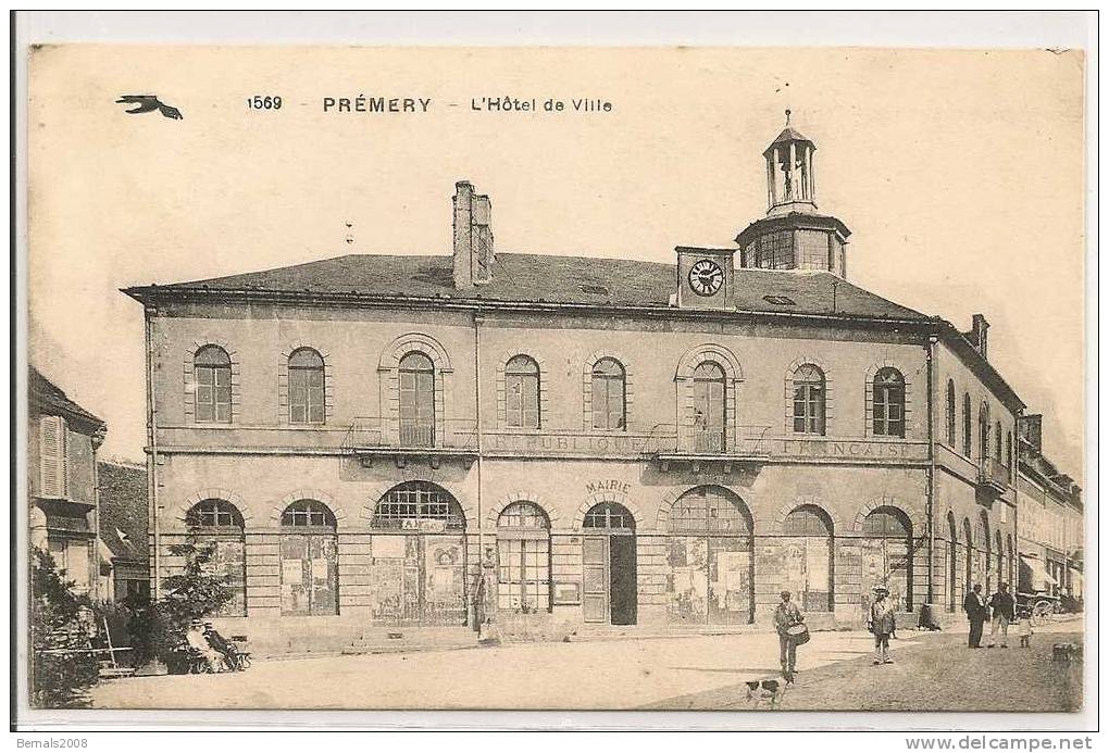 PREMERY - L'hôtel De Ville - Other & Unclassified