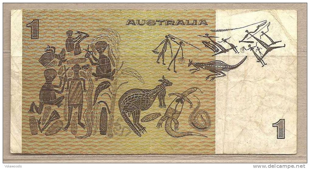 Australia - Banconota Circolata Da 1 Dollaro P-42d - 1982 #19 - 1974-94 Australia Reserve Bank