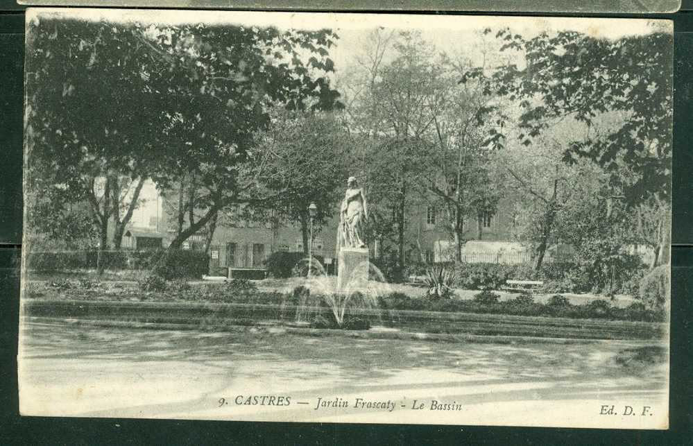 CASTRES - JARDIN FRASCATY - LE BASSIN - Db06 - Castres