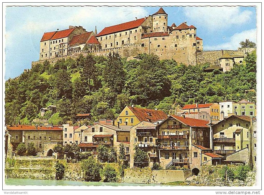 AK 8263 Burghausen An Der Salzach - Längste Burg Deutschlands 24.7.71 -- 6 8262 NEUÖTTING 1 Ma NEUÖTTING 650 JAHRE STADT - Burghausen