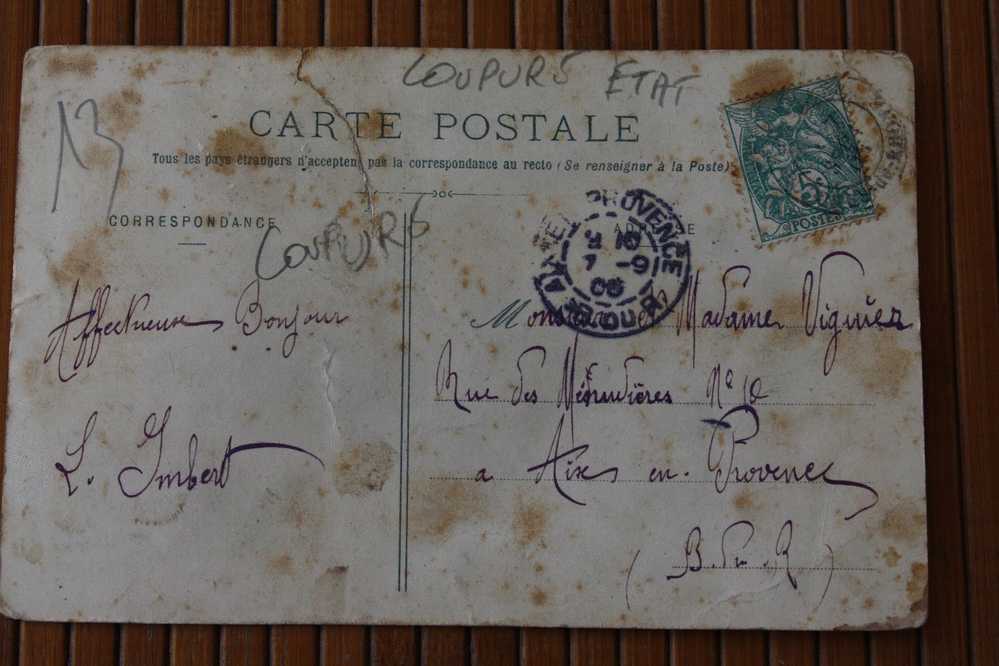 1908  CPA : LAMBESC   (  Bouches Du Rhone 13 ) Chateau Des Taillades --- PourAix - Lambesc