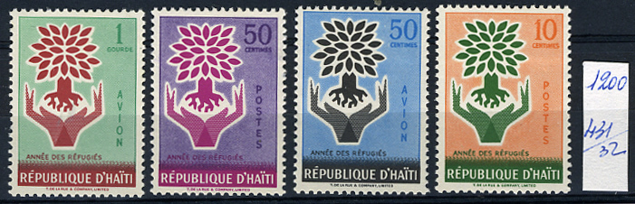 1960 -  REPUBLIQUE D'HAITI -  REPUBLIC HAITI  - SCOTT. Nr. 452/53 + C151/52 - SN29 - Haití