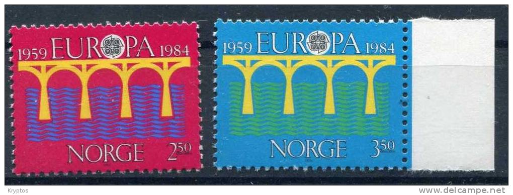 Norway 1984 - "Europa" Set - Unused Stamps