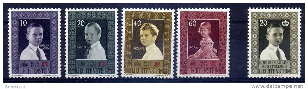 1955 - 56 COMPLETE SET MNH - Unused Stamps