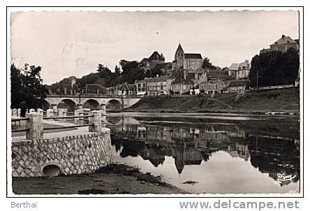 36 LE BLANC - Pont Sur La Creuse Et L Eglise St Gran - Le Blanc