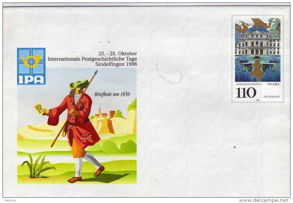 Carta, Entero Postal, 1998 Birelbote, Ipa, ( Alemania) Letter , Entier Postal - Buste - Nuovi