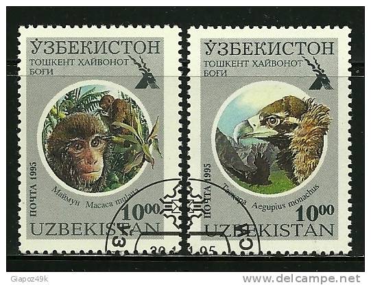 ● UZBEKISTAN - 1995 - ZOO PARK - N.° 92 . .   Usati - Cat. ? € - Lotto N. 8 - Uzbekistan