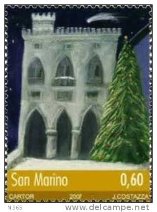 REPUBBLICA DI SAN MARINO - ANNO 2007 - NATALE - ** MNH - Unused Stamps