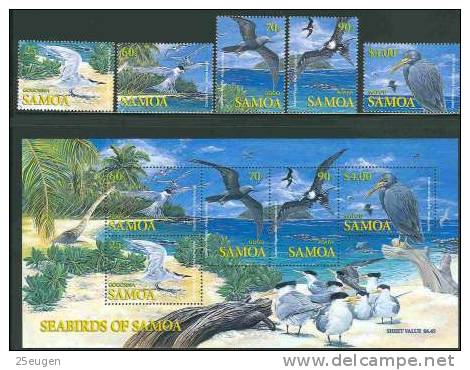 SAMOA 2004 BIRDS  MNH - Samoa