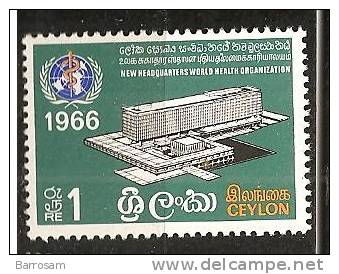 Ceylon1966: WHO Michel 347mnh** - OMS