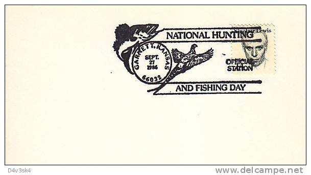1986 USA Garnett Kansas Birds Grouse Pheasants Quail Partridges Perdrix Faisan Fagiani Gallo Cedrone Pernice Ornithology - Mechanical Postmarks (Advertisement)