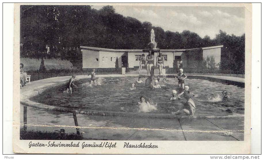 D586    GEMÜND : Garten-Schwimmbad - Planschbecken - Schleiden