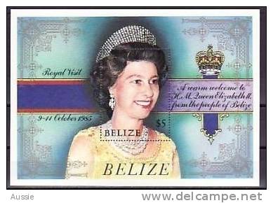Belize 1985 Yvertn° Bloc 62 *** MNH Cote 9 € Reine Elizabeth II - Belize (1973-...)