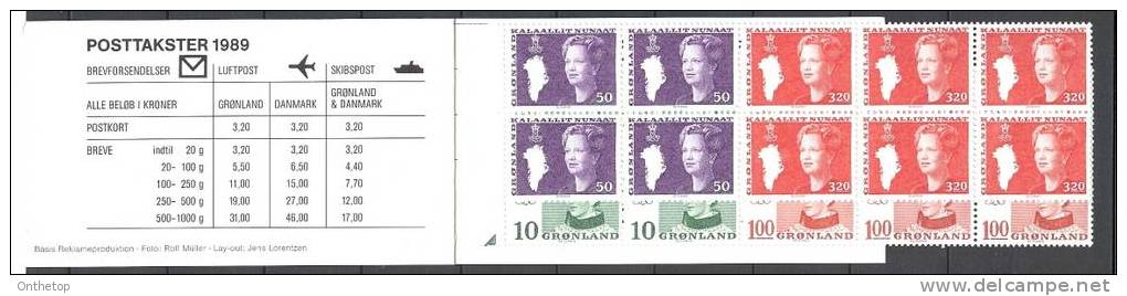 1989 Michel Booklet No. 1 MNH - Lot 2 - Postzegelboekjes