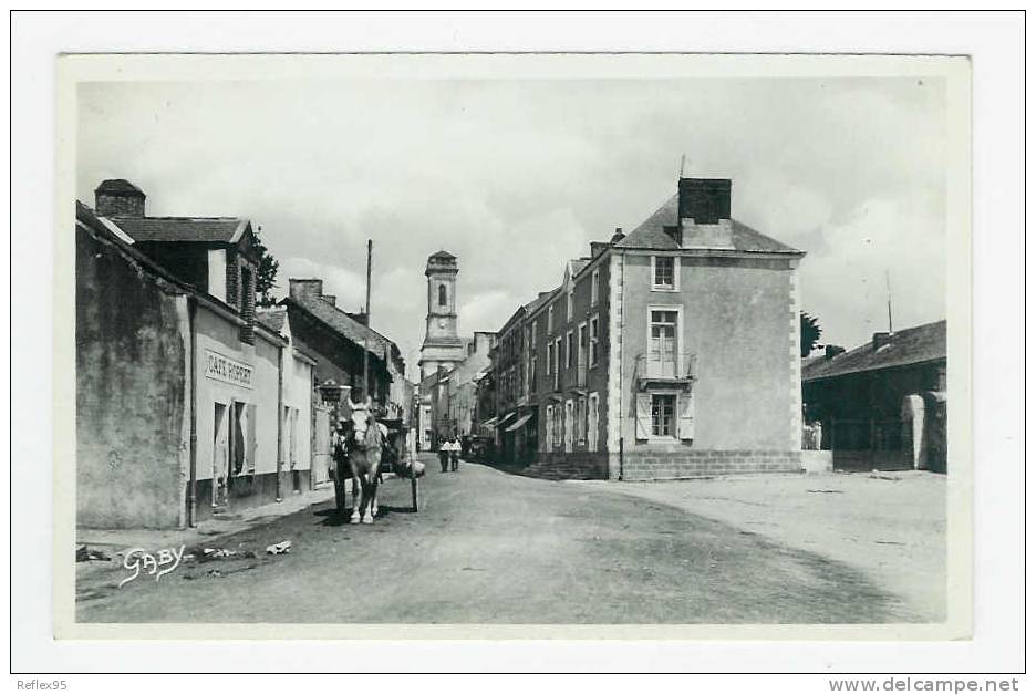 SAINT ETIENNE DE MONT LUC - La Grande Rue Et Le Champ De Foire - Saint Etienne De Montluc