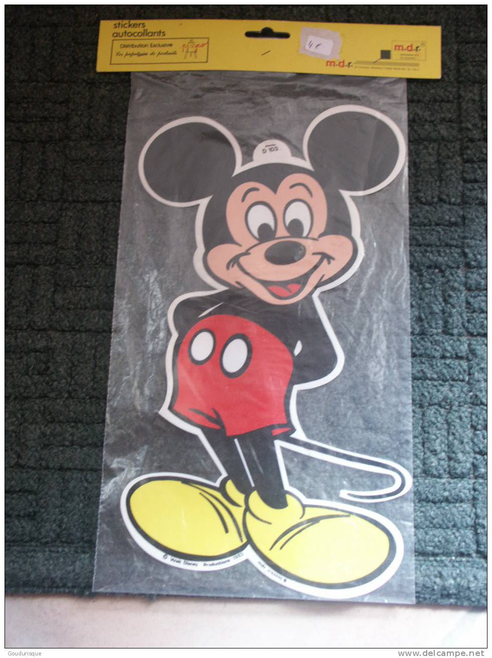 MICKEY  AUTOCOLLANTS MICKEY GRAND FORMAT  WALT DISNEY - Disney