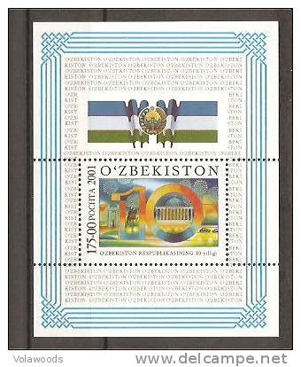 Uzbekistan - Foglietto Nuovo: Y&T N° BF 23 - 2001 - - Uzbekistan