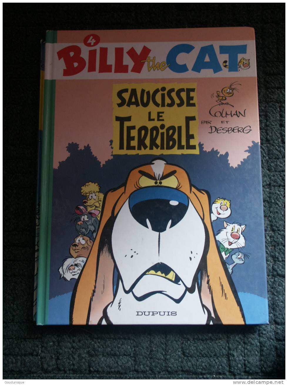 EO BILLY THE CAT T4 SAUCISSE LE TERRIBLE   COLMAN  DESBERG - Billy The Cat