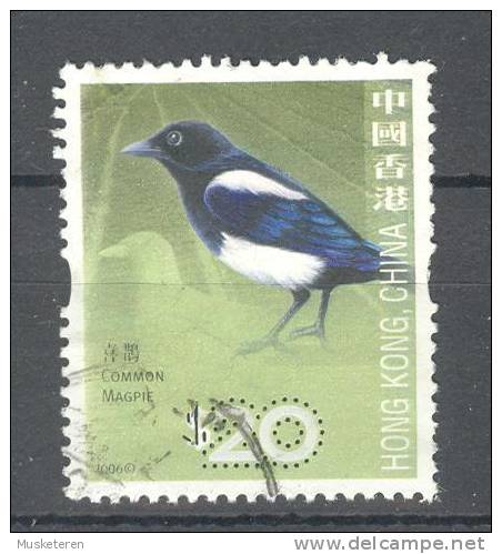 Hong Kong China 2006  20 $ Bird Vogel Common Magpie - Usati