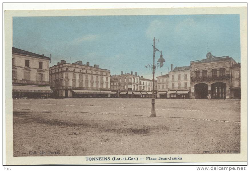 TONNEINS - Place Jean Jaures (753)b40 - Tonneins