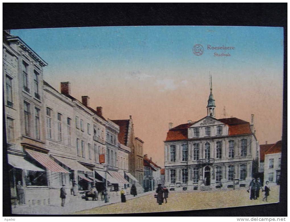 CPA Roeselaere  Stadhuis  Très Bon état - Roeselare