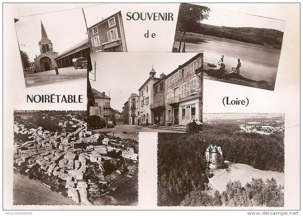 Noiretable ( Loire) Souvenir En 1954 - Noiretable