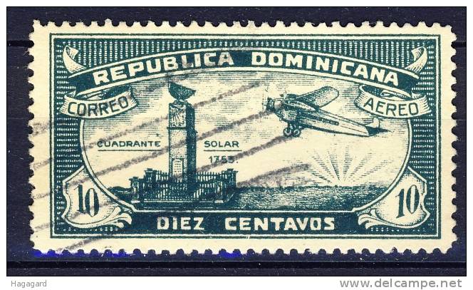 #Dominca (republic)/ Caribien (America) 1931. Airplane. Michel 253. Used(o) - Dominique (1978-...)