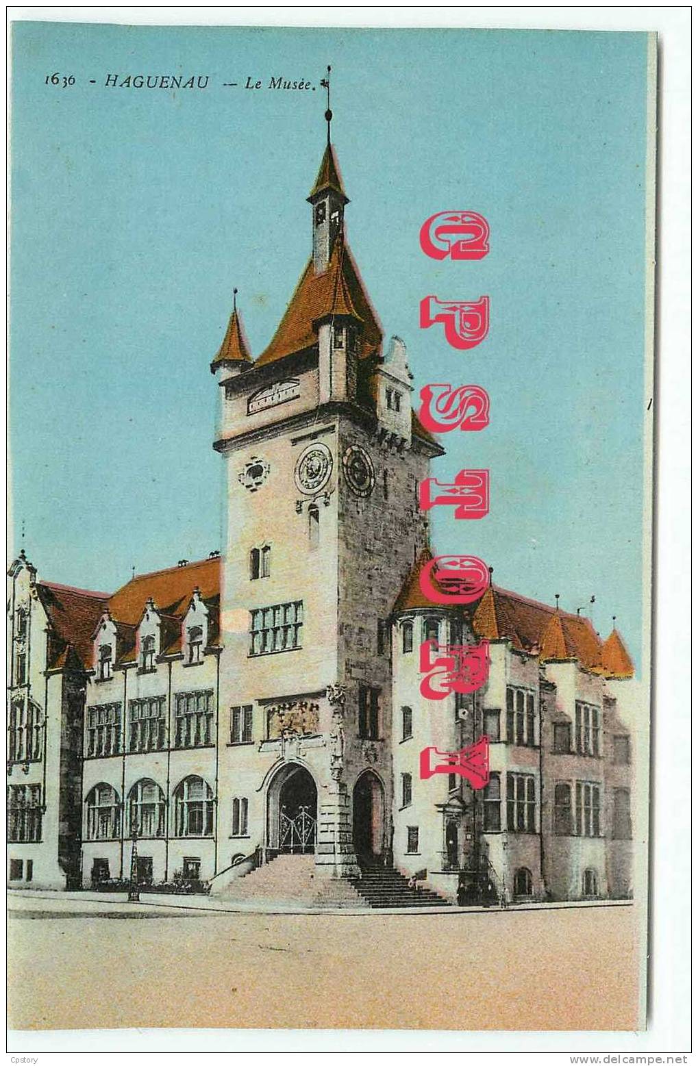 67 - HAGUENAU - La Mairie - Dos Scané - Haguenau