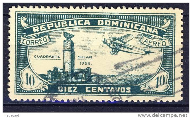 #Dominca (republic)/ Caribien (America) 1931. Airplane. Michel 253. Used(o) - Dominica (1978-...)