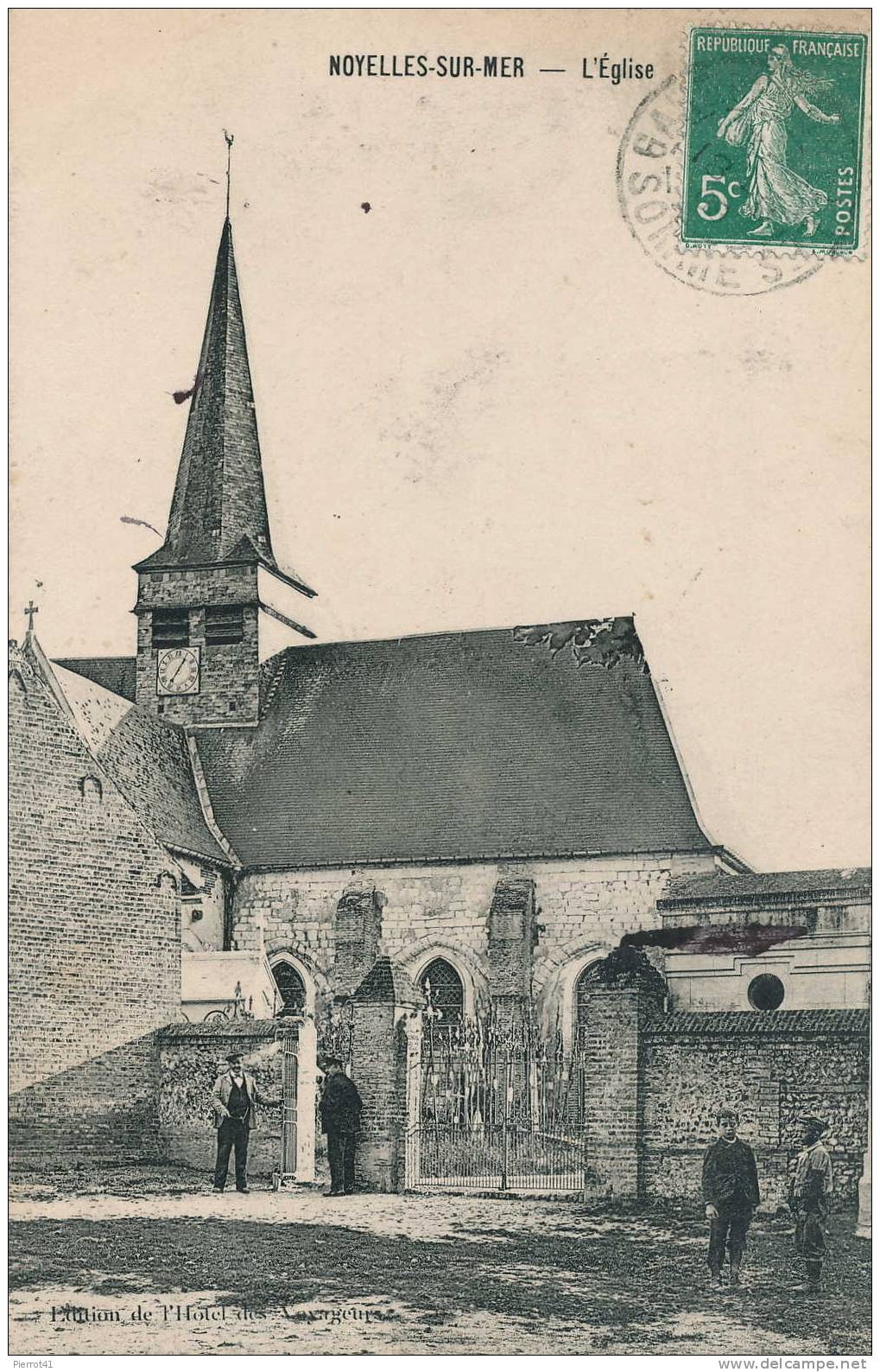 NOYELLES SUR MER. L'Eglise - Noyelles-sur-Mer