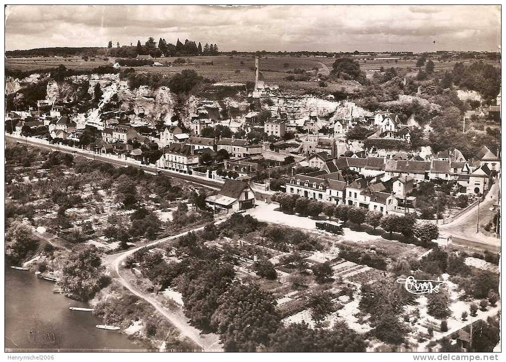 Rochecorbon ( Indre Et Loire) Vue Aérienne En 1956 - Rochecorbon