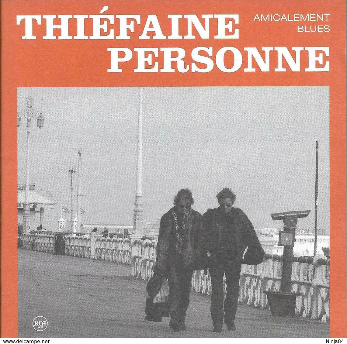 CD  Hubert Félix Thiéfaine / Paul Personne  "  Amicalement Blues  " - Autres - Musique Française