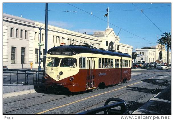 Tram Tramway San Francisco  No. 1007 - Tranvía
