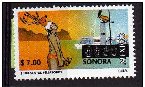 Tourism Type Of 1993,  ( Sonora  7.00 ). ** - Mexiko