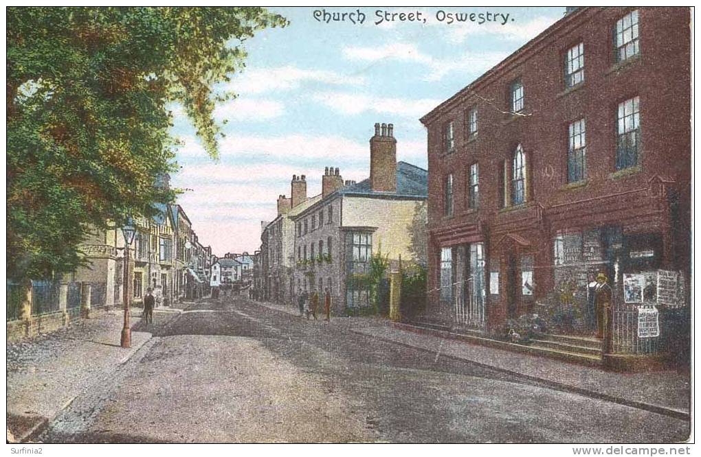 SHROPS - OSWESTRY - CHURCH STREET  Sh235 - Shropshire