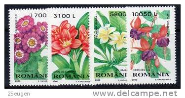 ROMANIA 2000 MICHEL NO 5478-81 MNH - Sonstige & Ohne Zuordnung