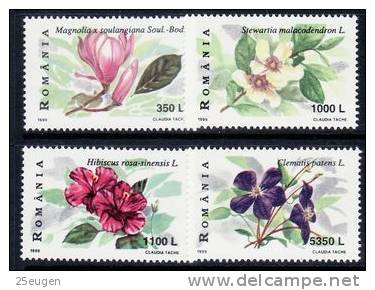 ROMANIA 1999 MICHEL NO 5389-92 MNH - Ongebruikt